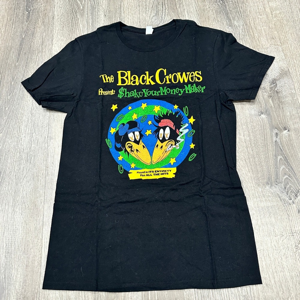 The Black Crowes Shake Your Money Maker North American Tour 2021 Black TShirt‎